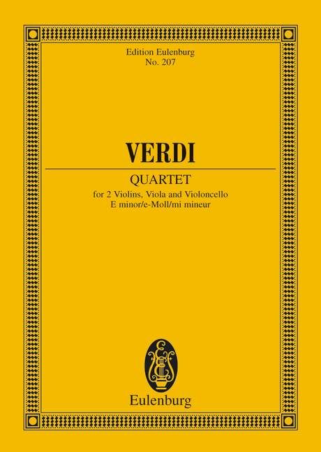 String Quartet E minor